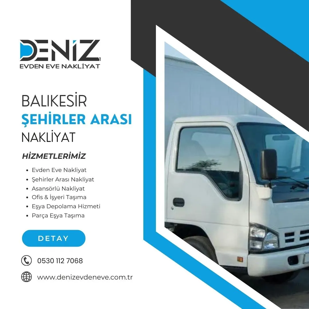 Balıkesir Şehirler Arası Nakliyat